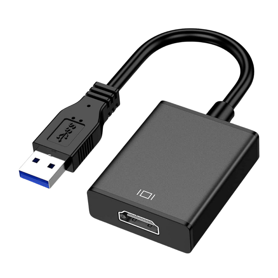 FLOME USB to HDMI Adapter, USB 3.0/2.0 to HDMI Cable Multi-Display Video Converter- PC Laptop Windows 7 8 10,Desktop, Laptop, PC, Monitor, Projector, HDTV