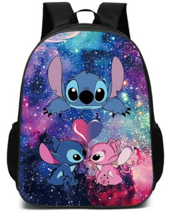 XieLind 3-piece boys' backpack, girls' bags with lunch bag and pencil case set, stitch backpack set primary and middle school children's backpack