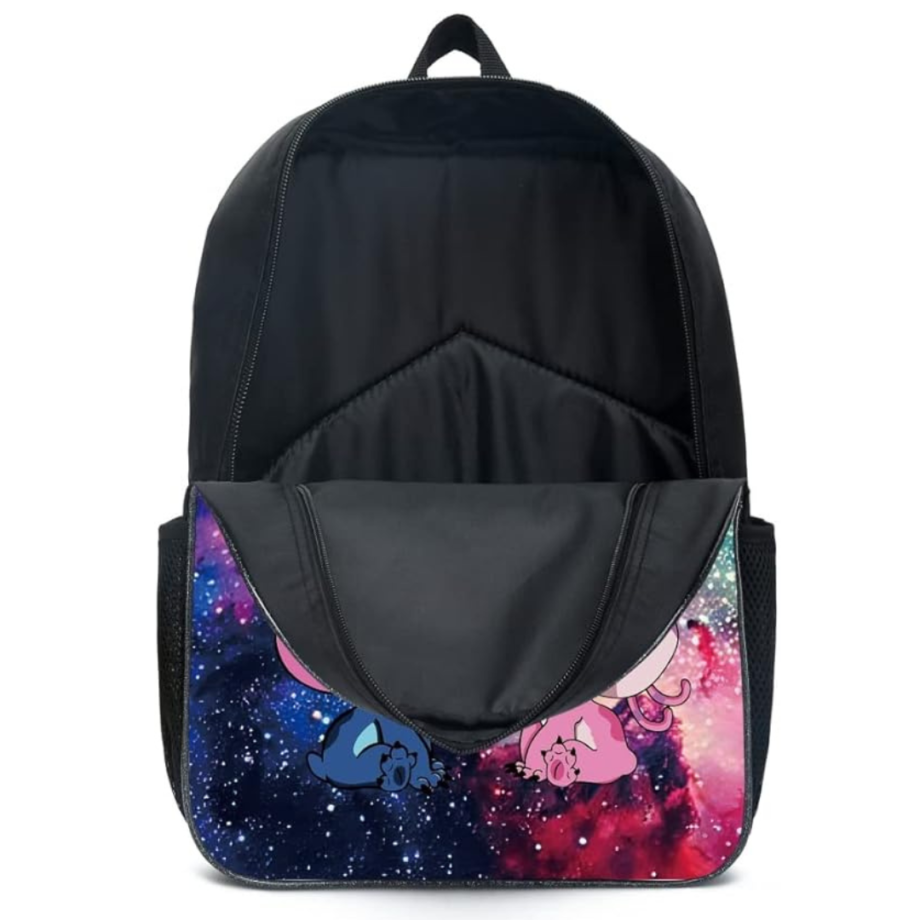 XieLind 3-piece boys' backpack, girls' bags with lunch bag and pencil case set, stitch backpack set primary and middle school children's backpack